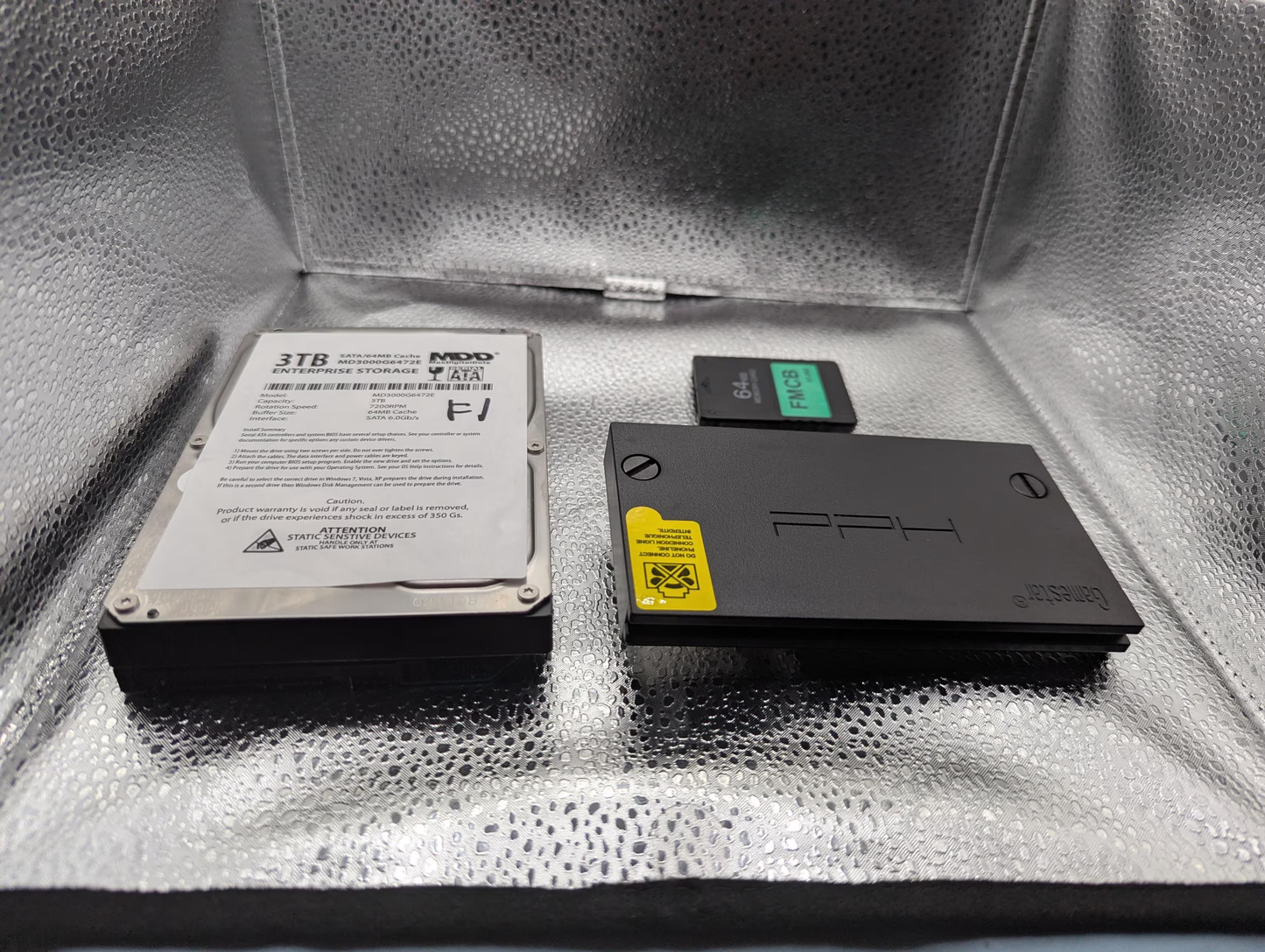 PS2 All in One, Plug & Play Storage Expansion for PS2 Phat